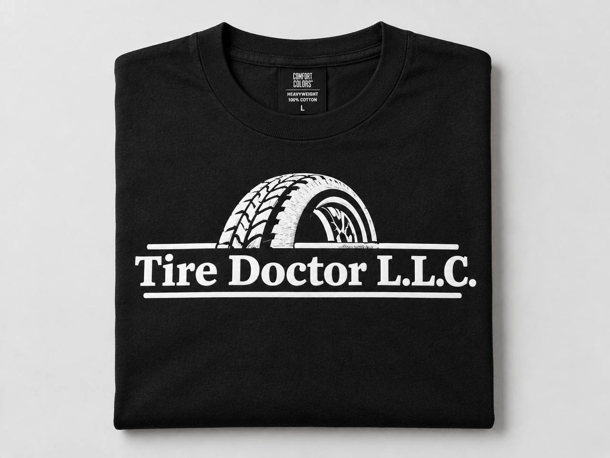 Tire Doctor Official Heavyweight Cotton T-Shirt